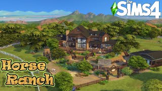 Horse Ranch mansion in the Sims 4 | Base Game and Horse Ranch only