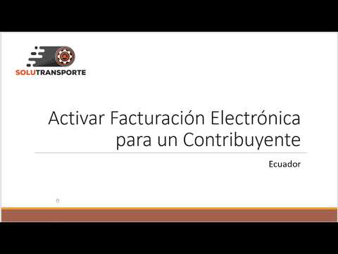 8  Activar FACTURACIÓN ELECTRÓNICA EN EL PORTAL SRI