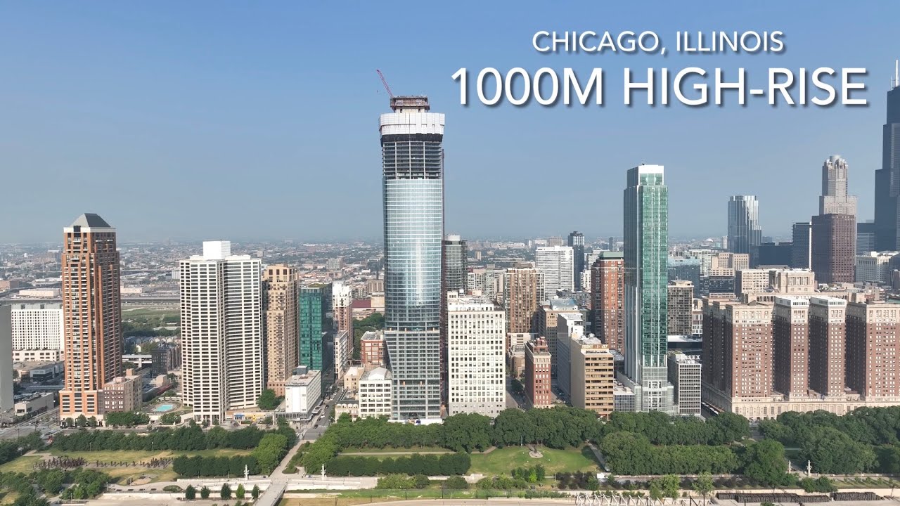 New Chicago Skyscraper - 1000M On South Michigan Avenue - YouTube
