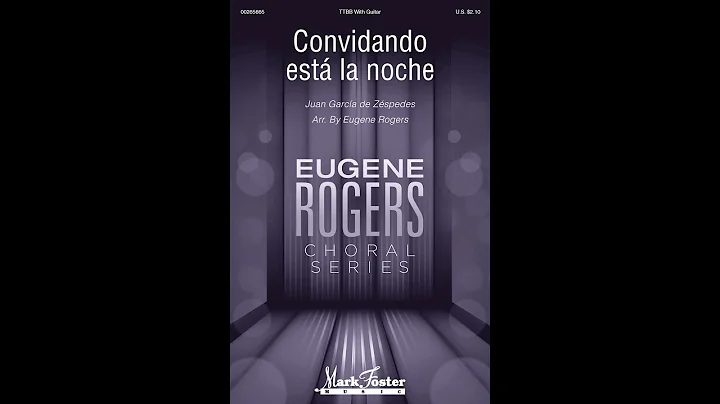 Convidando est la noche (TTBB Choir) - Arranged by...