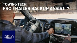 Using Pro Trailer Backup Assist™ and Trailer Reverse Guidance | A Ford Towing Video Guide | Ford screenshot 4