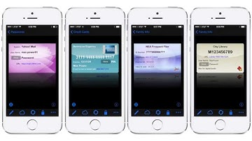 eWallet iPhone Overview