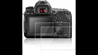 Plastic screen protector for Canon EOS 6D