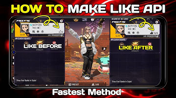 HOW TO MAKE FF LIKE API || EASY WAY TO MAKE LIKE API 🔥 || FF LIKE API TUTORIAL 🎉