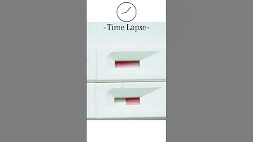 Positive Pregnancy TEST vs Negative in 30 SECONDS Time Lapse #shorts