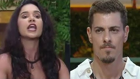FAMOSOS ENTRAM NA BRIGA DE SACHA COM GIZELLY BICALHO