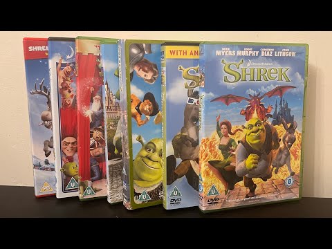 My Shrek DVD Collection Update 2023 (UK) DVD Unboxings - DreamWorks Animation