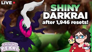 [LIVE] Shiny Darkrai after 1,946 Home Resets in Pokemon Shining Pearl!