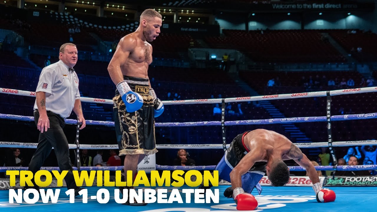 TROJAN TROUNCES PALACIOS 💥 | Troy ‘Trojan’ Williamson moves to 11-0 with another TKO! - YouTube