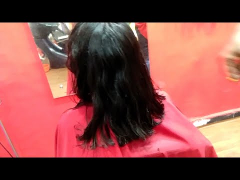 New Hairstyle Deep U Haircut In Short Hair Advance 2018 Youtube