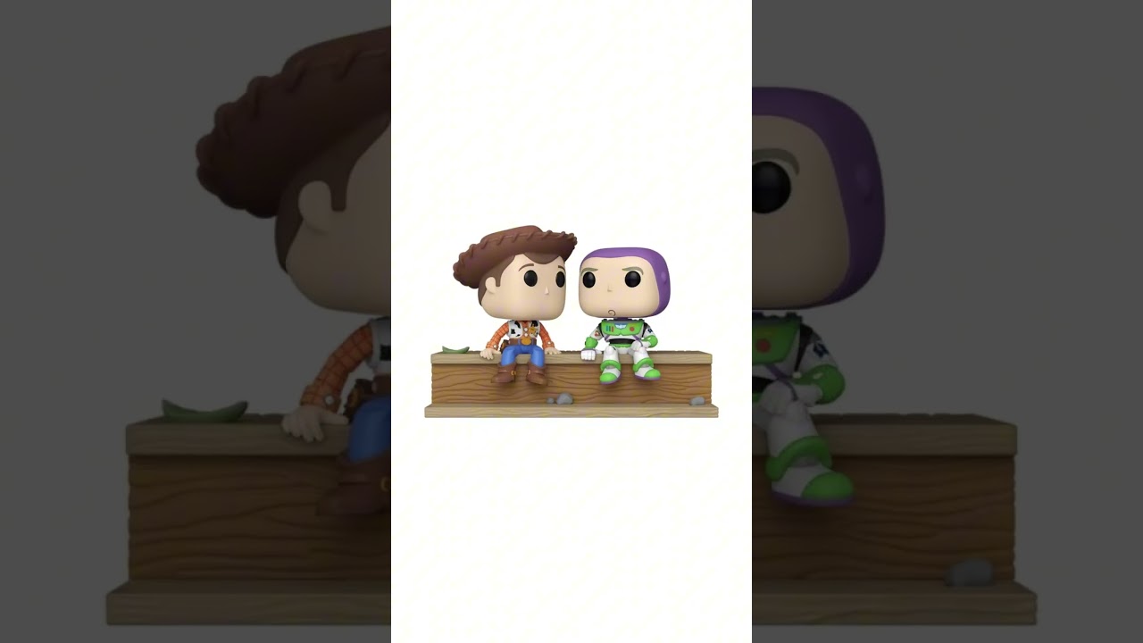 Boneco Funko Pop! Toy Story Woody e Buzz