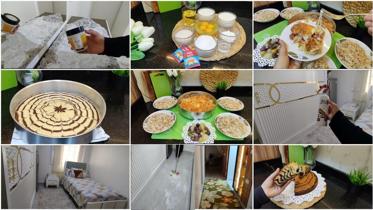 روتين الامهات الواعيه اللي يومها كله طاقه ايجابيه💃كيك التايجر |غدا اقتصادي شيك| تنظيف| عناية شخصية🌷