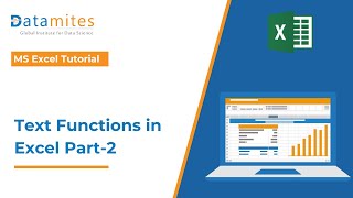 Excel Text Functions Explained: Part 2 | MS Excel Tutorial - DataMites