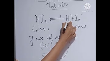 Ostwald theory of indicator