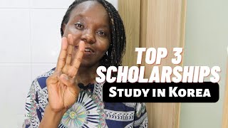 Top 3 RESEARCH BASED SCHOLARSHIPS in South Korea