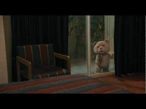 Teddy Bear fighting with Mark Wahlberg - TED.. Funny Fighting Scene.