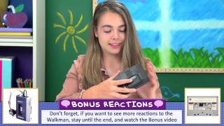 KIDS REACT TO WALKMANS (Portable Cassette Players)