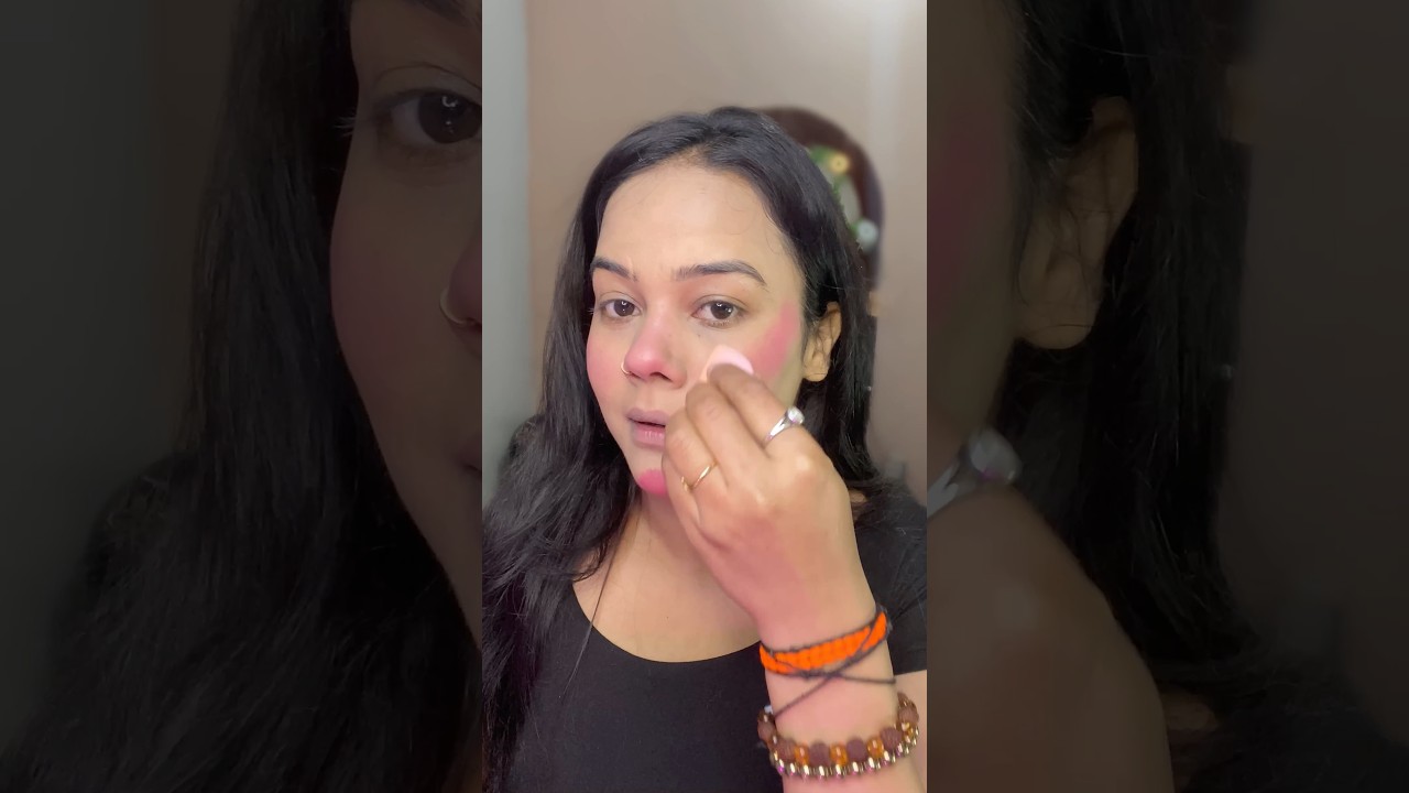 Black dress makeup ✨farewell party Makeup ￼￼