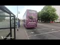 Stagecoach Spalding 15614 arrives Spalding Bus Station on 505 InterConnect 
