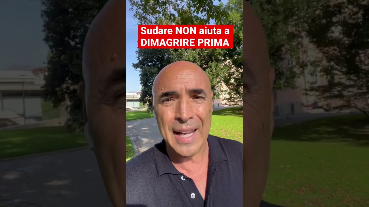 🔴🔵 Sudare NON aiuta a DIMAGRIRE PRIMA