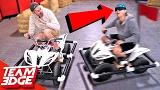 Marco Polo Battle on ATVs!! (We're Idiots)