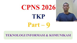 Persiapan CPNS 2026 - TKP - Teknologi Informasi & Komunikasi Part-9