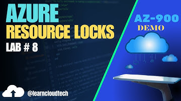 Azure Fundamentals |  Azure Resource Locks | LAB #8 | Demo
