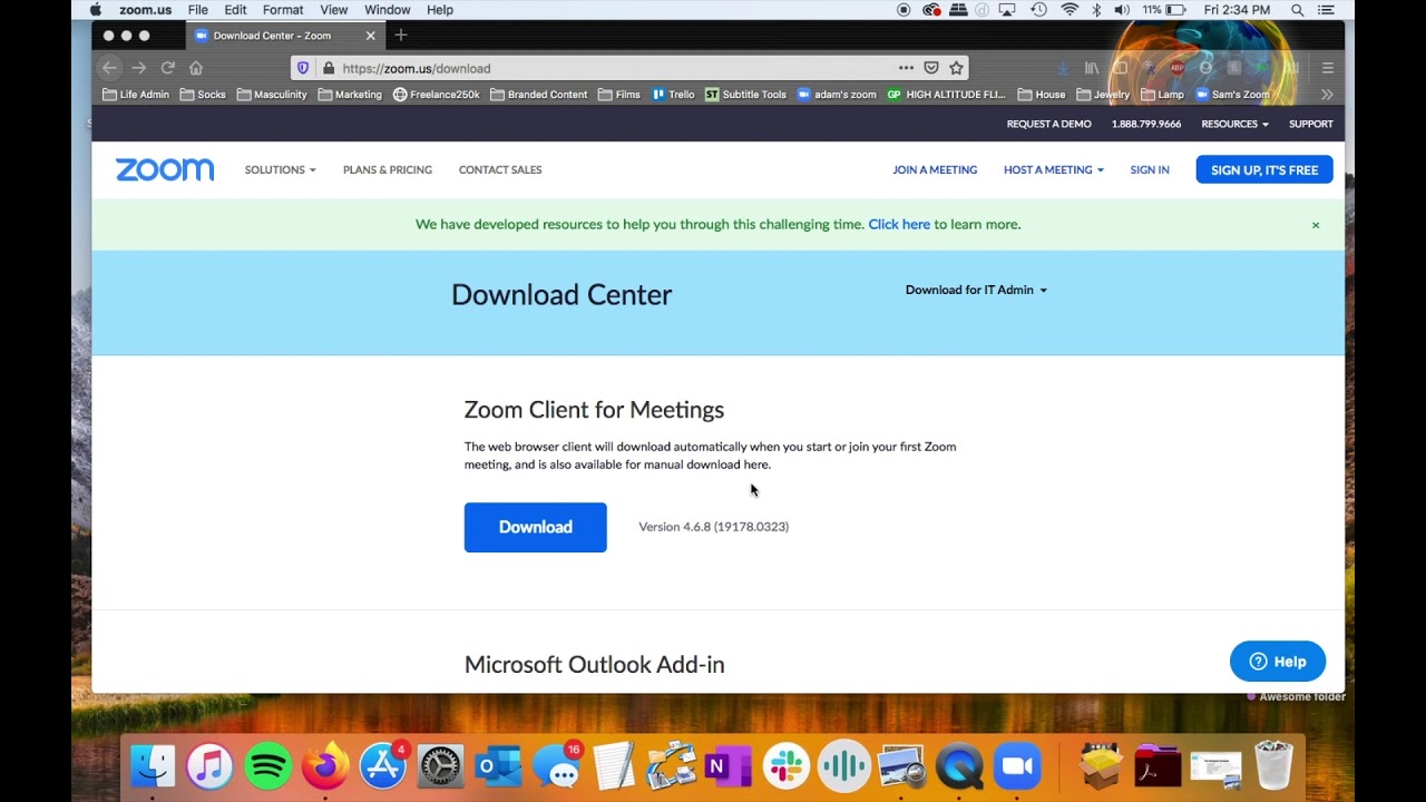 download zoom mac