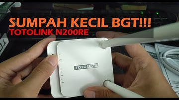 Unboxing TOTOLINK N200RE versi Baru, Kecil Banget tapi....