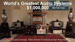$1,000,000 The World's Greatest Audio Systems and United Home Audio tape decks 