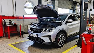 Обслуживание GEELY COOLRAY ТО-3 🔧 Проверяю ЛКП Новых Партий 2021 🔥 Опять Новый Тех. Регламент и Цены