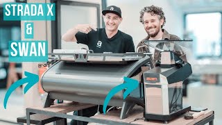 La Marzocco's New Strada X & Swan Coffee Grinder