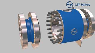 L&T Valves, API 6D Trunnion-mounted Ball Valve, Side-Entry - Assembly Sequence screenshot 1