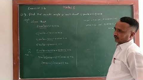 Trigonometry -1 lecture 11 by Atul Limgude sir