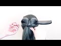 ‼️Простая Прическа с бантиком‼️Coiffure avec noeud papillon🎀 SIMPLE HAIRSTYLES FOR EVERYDAY