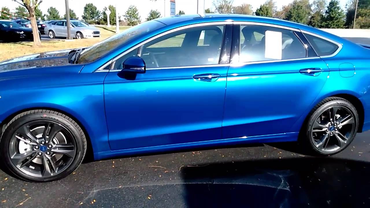 2017 Ford Fusion Sport Awd 2.7 liter twin turbo - YouTube