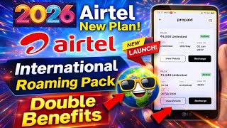 Airtel International Roaming SMS Activation | Airtel International Roaming packs