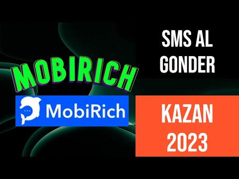MobiRich SMS AL GÖNDER İNTERNETTEN PARA KAZAN PASIF GELIR UYGULAMASI 2023