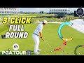 New 3click swing first full round in ea sports pga tour 2023