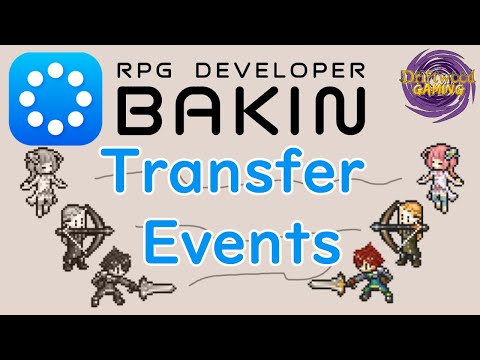 How to Transfer Event in Bakin Teleport Player Tutorial RPG Developer Bakin