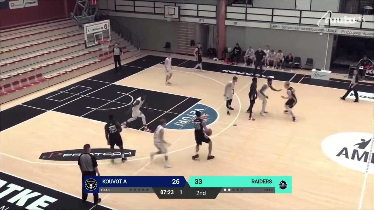 Raiders Kouvot  Ahmad Gilbert All Minutes Play 1389