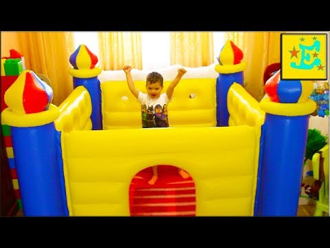 Видео: Детски надуваем батут: избор на батут-замък за деца от 2 до 6 години в страната, характеристики на продуктите Happy Hop и Bestway