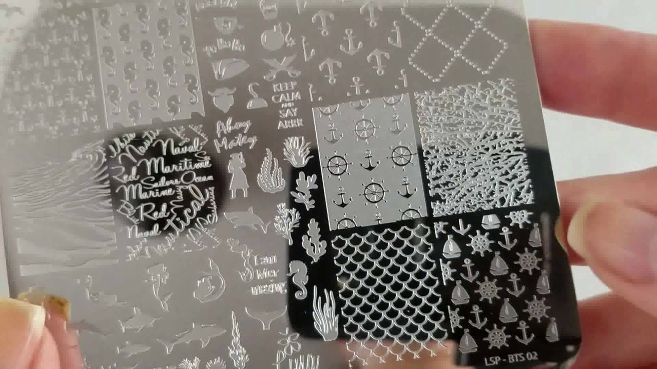 Review and Ideas for Lina Nail Art Supplies Born To Sail 02