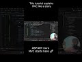 Beginner to Backend Developer with .NET  #dotnet #aspnetcore #csharp