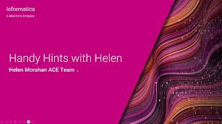 Handy Hints with Helen: Evo System Fields Validation