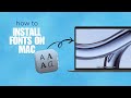 How To Install Fonts On Mac I( Easy Steps) Add Fonts to Mac FAST! =/Step-by-Step Tutorial @aboutmac