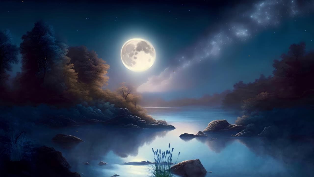 Fall Asleep Fast 45 Minute Deep Sleep Music Relaxing Ambient Sounds for ...
