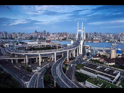 Shanghai! Nanpu Bridge 2017! HD!