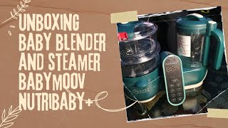 Unboxing&amp;Review:6-in-1 Nutribaby Multi-Purpose Food Processor by Babymoov Simplifying Baby Meal Prep