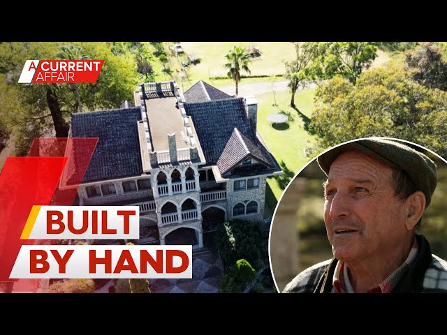 Airport development threatens Sydney man's handbuilt Venetian castle | A Current Affair class=